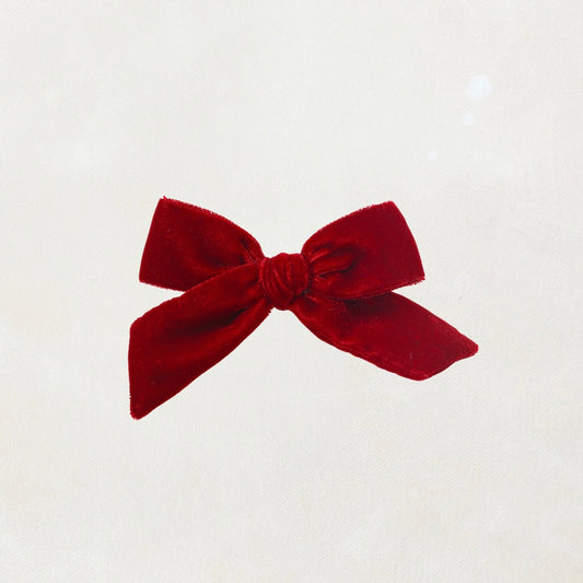 Oversized Classic Bow Clip // Lover