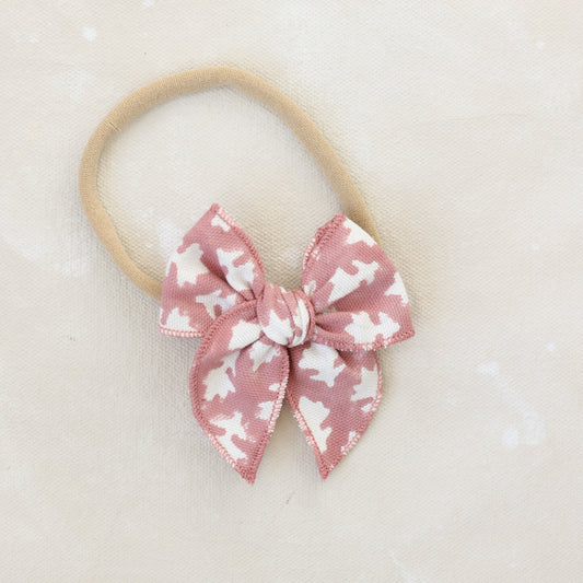 Mini Fleur Bow Headband // Darling