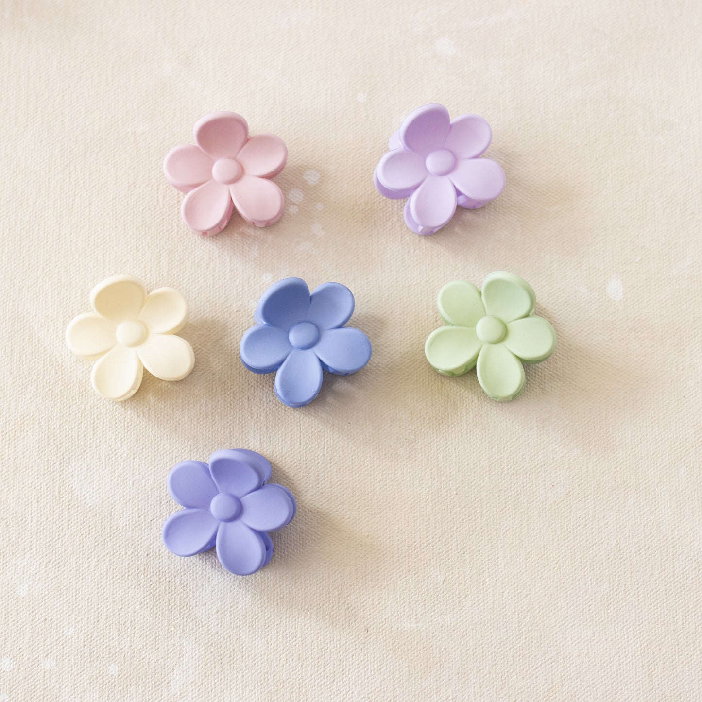 Flower Claw Clips